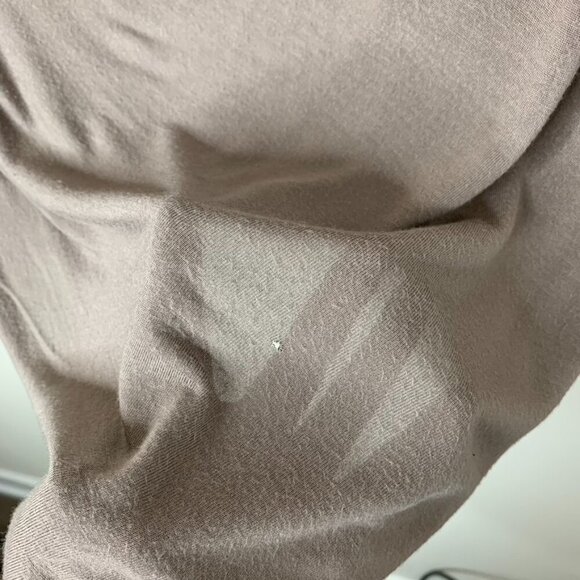 Jacob Jersey Women's Top Draped Neck Y2k 2000s 90s Taupe beige Size Medium - Picture 7 of 11